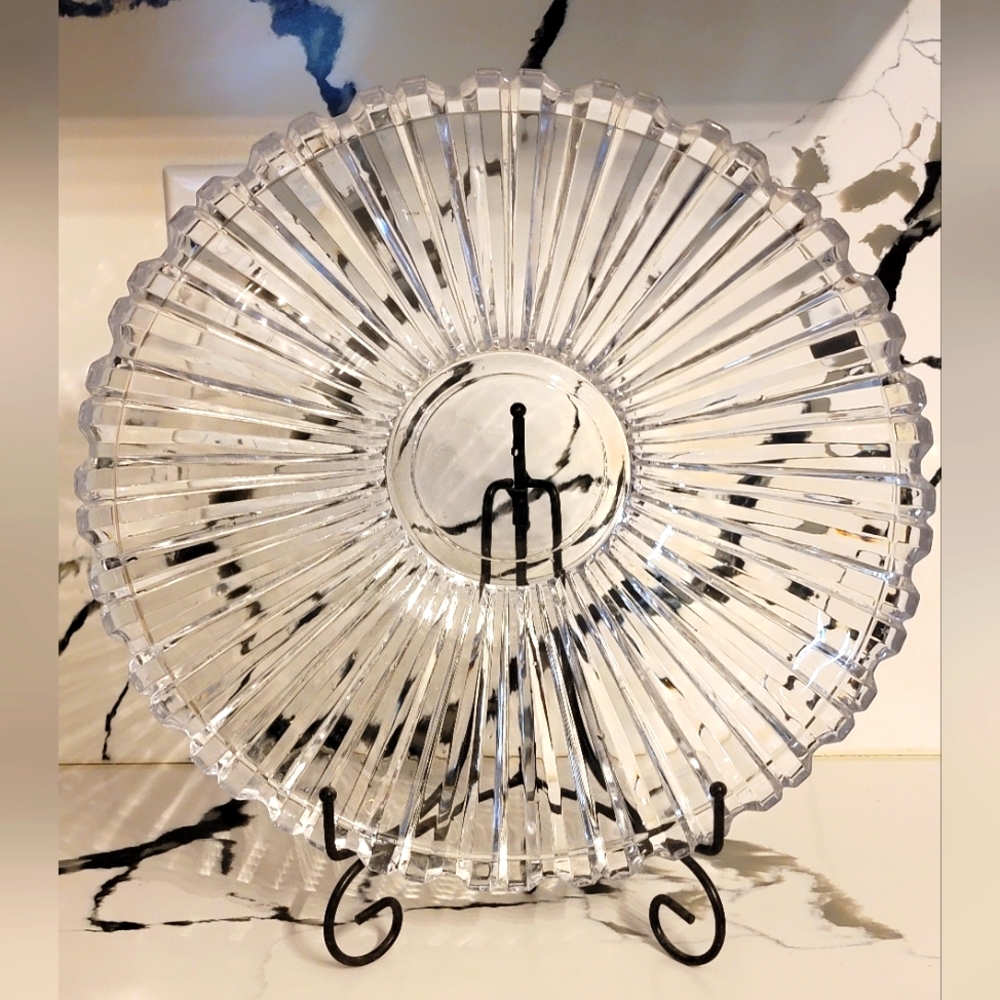 Fifth Avenue Crystal Serving Dish Platter